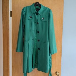 Hobbs Green Trenchcoat UK size 10